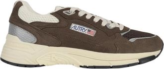 Autry Hyperway Low - Heren - Schoenen - Bruin - Maat: 43 EU Katoen