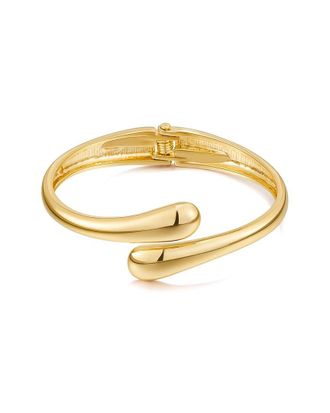 Liv Oliver 18K Plated Modern Bangle Bracelet