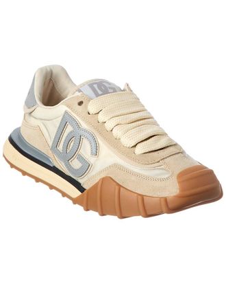 Dolce & Gabbana Dnu Inv Dolce & Gabbana Nylon & Suede Sneaker