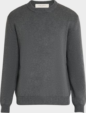 Golden Goose Men & apos;s Golden MS Regular Knit Crew Sweater