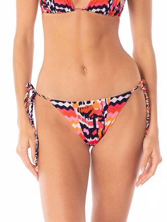 Maaji Sunning Tie Side Bottom In Prism Cat