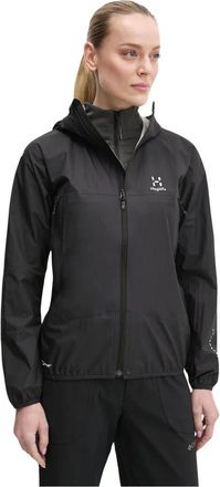 Hagl&ouml;fs L.i.m Proof Jacket - Dames - Windbreakers - Zwart - S - Fitness