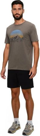 tentree Vintage Sunset T-Shirt in Timber Heather/light Moss at Nordstrom, Size Xx-Large