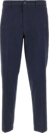 HUGO BOSS Broeken, Heren, Blauw, W35 L32, Katoen, High Motion Kaiton