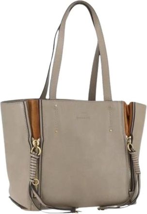 Chlo&eacute; Pre-owned Tote Bags, female, Beige, Size: ONE SIZE Pre-owned Tote Bag