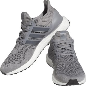 adidas Ultraboost 1.0 Running Sneaker in Grey/Core Black at Nordstrom, Size 10.5