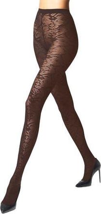 Wolford Snakeskin Tights in Umber at Nordstrom Rack, Size X-Small
