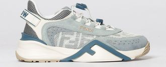Fendi Sneakers Flow Fendi in camoscio e mesh