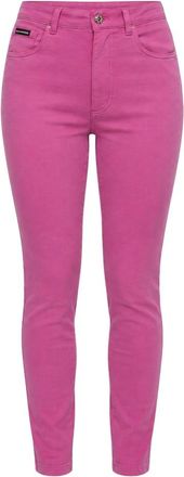 Dolce & Gabbana Pantaloni Skinny - - Trousers - Donna - Rosa - S