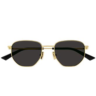 Bottega Veneta Sunglasses Bv1301 S 005 Gold/Grey Unisex