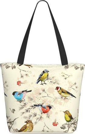 AOOEDM Cute-Birds Ladies Shopping Bag 13x11x7in.The Perfect ValentineS Day Gift.It Is The Best ValentineS Day Gift For Mom, Daughter, Wife,Etc
