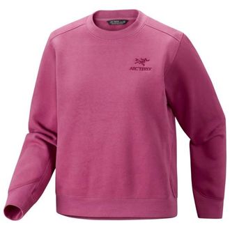Arc'teryx Emblem Fleece Crew Fleecepullover f&uuml;r Damen | rosa/lila