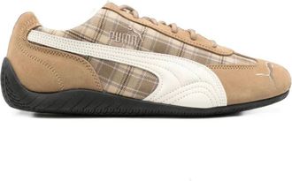 Puma Puma - Speedcat Patch Sneakers - unisex - Sport - Beige - Maat: 43 1/2 EU Katoen