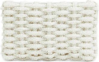SIMKHAI Womens Morgan Clutch In Pearl