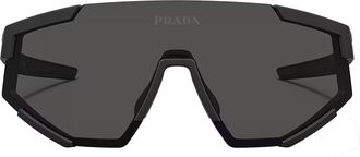 Prada PS 04WS DG006F Shield Sunglasses