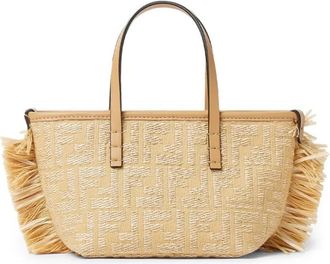 Fendi Crossbody Bags - Mini Roll Bag - Gr. unisize - in Beige - für Damen