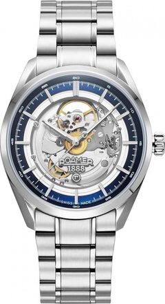 Roamer 965985-41-45-20 Mens Pro Watch - Silver - One Size