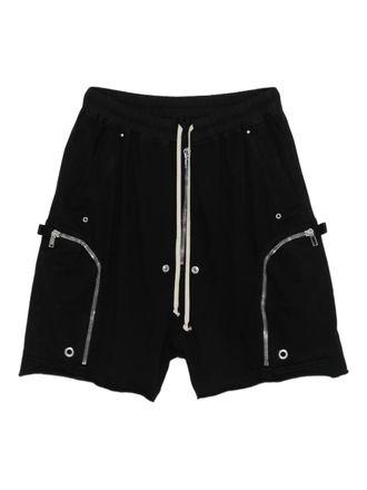 Rick Owens zip-pocket drawstring shorts - Black