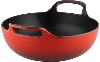LE CREUSET Fuente Balti Le Creuset De 24 Cm, Color Rojo Cereza