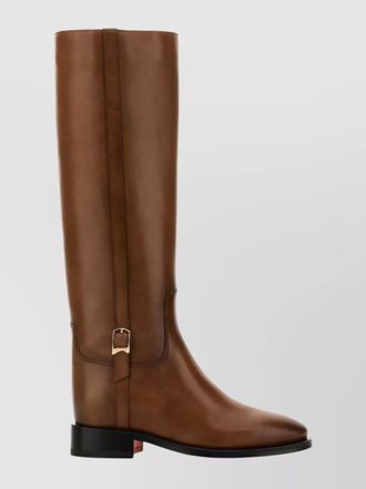 Santoni leather mandy boots