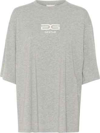 Gestuz Mujer, Camisetas, Gris, Talla: XS