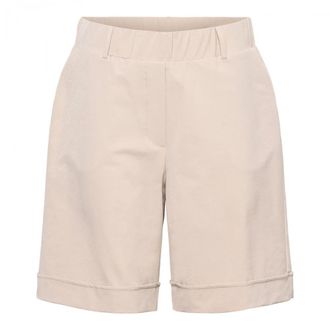 &Co Woman Basic Bermuda - Dames - Korte Broeken - Beige - XS - Korte Broeken