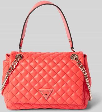 Guess Handtasche mit Label-Detail Modell RIANEE in Rot, Gr&ouml;&szlig;e 1