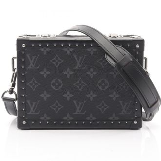 Louis Vuitton Black Monogram Eclipse Pvc Leather Shoulder Bag (Pre-Owned)