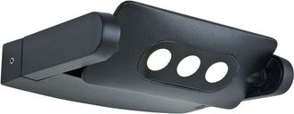 Loops Outdoor IP65 3 Bulb Wall Light Graphite LED9W