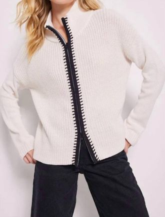 Lisa Todd Romancin Sweater In Snow
