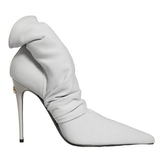 Dolce & Gabbana Heeled Boots, female, Gray, Size: 7 US Ankle Boots