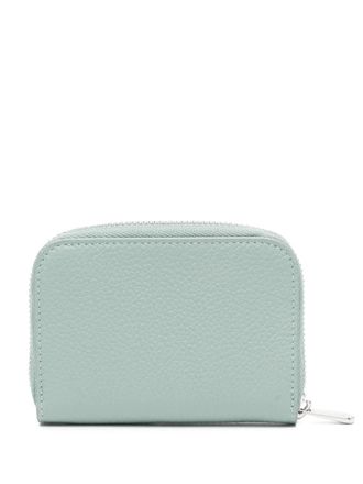Ferragamo Gancini Leather Wallet - Green