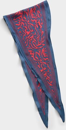 Barts Womens Pattern and stripes diamond scarf