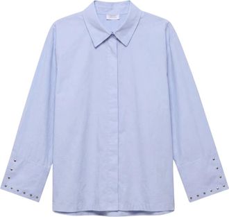 Alchemist Isabelle Blouse - Dames - Blouses - Blauw - XS - Katoen - Overhemden