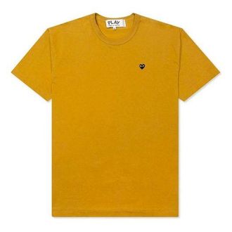 Comme Des Gar&ccedil;ons (WMNS) COMME des GARCONS PLAY Mini Logo Tee Yellow AZ-T213-051-5