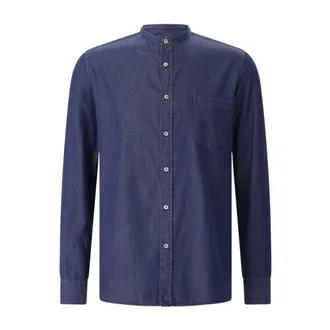 Paul & Shark Paul & Shark, Denim Shirts, male, Blue, Size: 2XL Denim Shirt