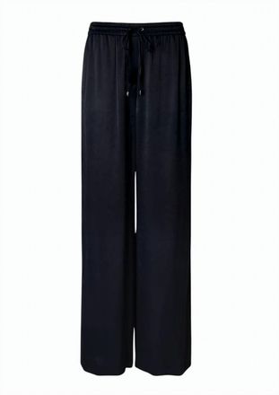 BOSS Tavati Satin Drawstring Wide Leg Trousers