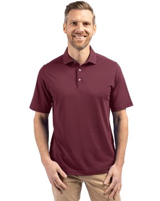 Cutter & Buck Virtue Eco Pique Recycled Mens Polo Shirt