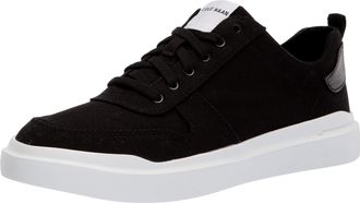 Cole Haan Grandpro Rally Canvas Court Black / Optic White W23234-BWHT Womens