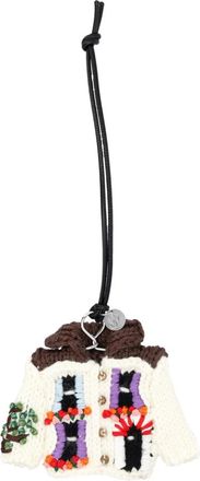 J.W.Anderson Accessoires, unisex, Veelkleurig, ONE Size, Katoen, Gebreide Huis Cardigan Bedel