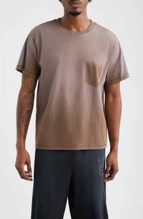 Elwood Core Distressed Tee in Vintage Brown at Nordstrom, Size Xx-Large