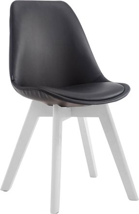 Clp Silla De Comedor Manado Negro Blanco