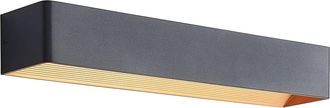 Arcchio L&aacute;mpara De Pared Led karam En Negro Aluminio - Arcchio