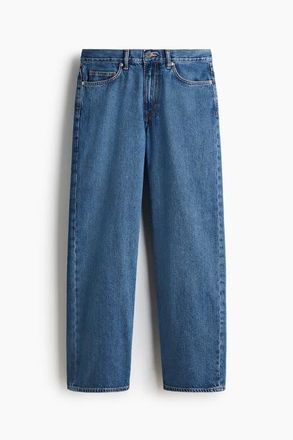H&M Relaxed Jeans in Denim Blue at Nordstrom, Size 30 X 32