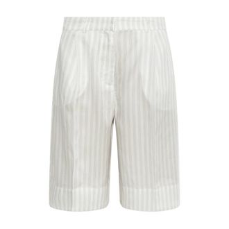 Munthe Long Shorts, female, White, Size: L Uama Shorts