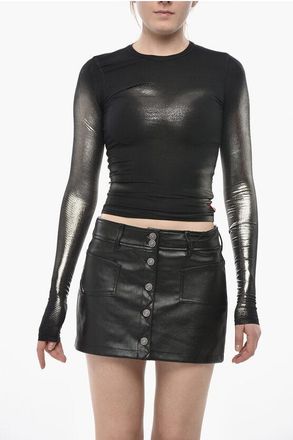 Diesel Top T-ILON Metallic Effect size Xxs