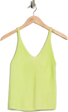 FRNCH Edith Knit Tank in Citron Vert at Nordstrom Rack, Size Medium