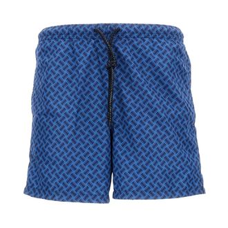 Drumohr Beachwear, male, Blue, Size: 2XL Swim Shorts