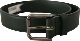 Dolce & Gabbana Belts - Dames - Riemen - Groen - ONE Size - Leer - Accessoires