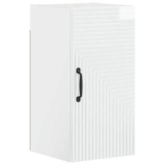 vidaXL Armario De Pared Para Ba&ntilde;o Haarlem Blanco Brillante Vidaxl